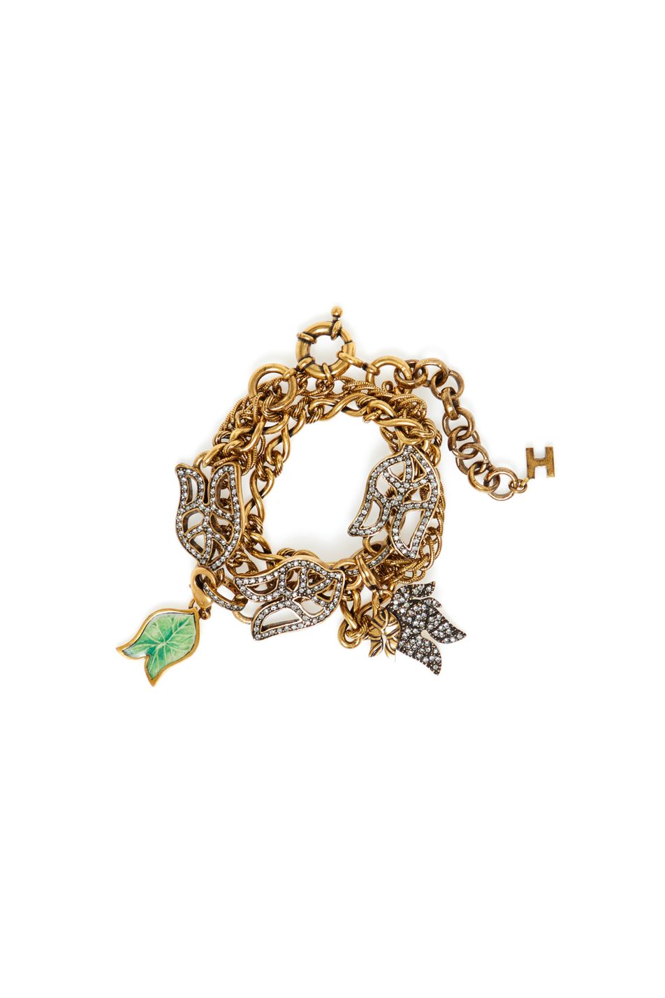 Pulseira Duo Forêt Ouro Vintage