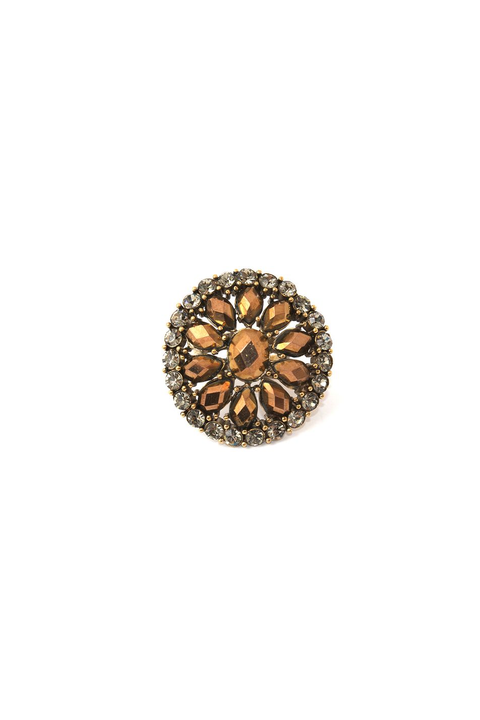 Broche lady Million Ouro Vintage