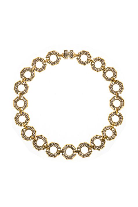 Colar Conceito Labirinto Ouro Vintage