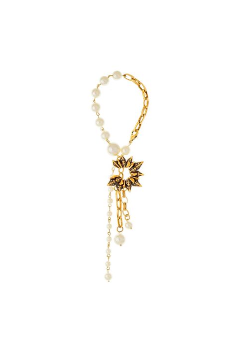 Bag Charm Pérolas Euforia Ouro Vintage - TU