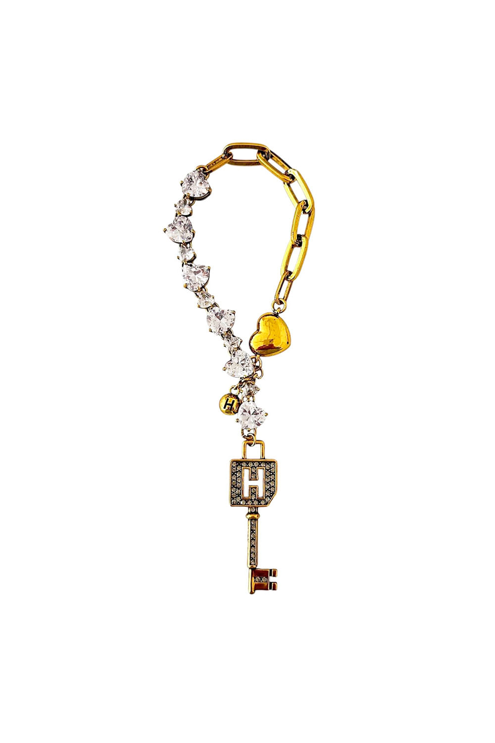 vintage チャーム Chaveiro de Bolsa Bag Charm Chave Ouro Vintage | Hector Albertazzi